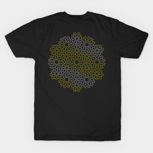 Moresque seamless flower pattern - circular T-Shirt